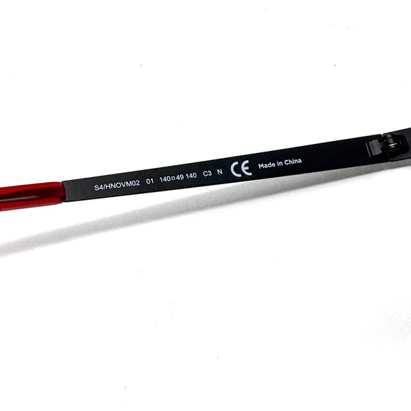 Steve Aoki Hawkers Collab Mirror Iridescent Sunglasses Rave Tech Red Shades - Picture 6 of 12